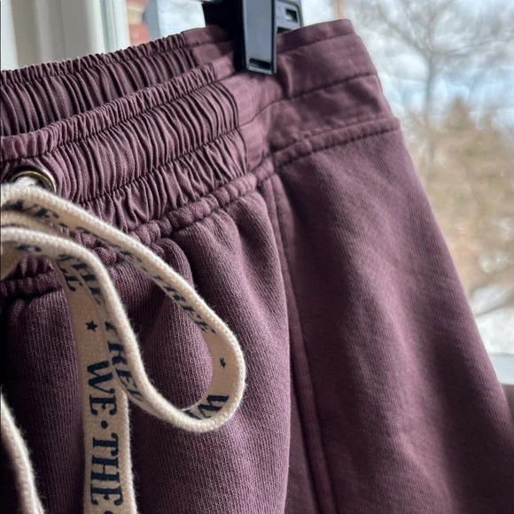 NWT We the Free Jet Set Knit Pull On Pants in Plum color - Picture 6 of 15